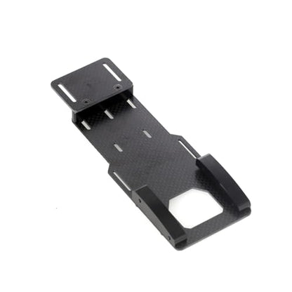 LCX 1/10th RC Crawler Car Carbon Fiber Battery Tray for Axial SCX10 II, Upgrades Parts Accessories