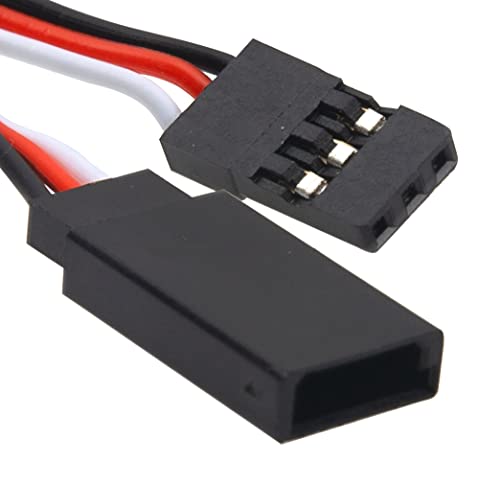 20Pcs ShareGoo 300mm Male to Female JR Style JR Plug 3-pin RC Servo Extension Lead Wire Cable for RC Car Plane Helicopter Drone