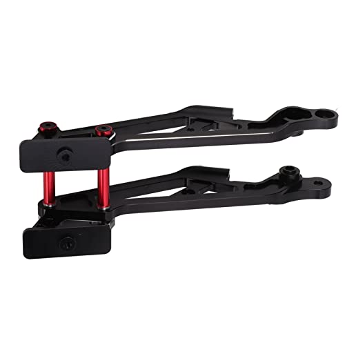 Metal Rear Wing Mount Set, 1/8 Aluminum Alloy Remote Control Car Upgrade Mount Accessory (2) - size: 2
