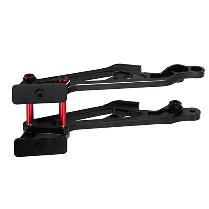 Metal Rear Wing Mount Set, 1/8 Aluminum Alloy Remote Control Car Upgrade Mount Accessory (2) - size: 2