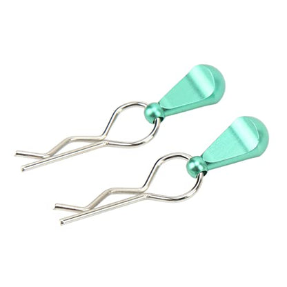 RC Car Body Clips Pull Tabs1/1 RC Body Clips Pins with Pull TabsBody with Tabs for 1/8 Car, /1RC Pins Tabs High Strength 4Pcs Great Durability (Green) - color: Green
