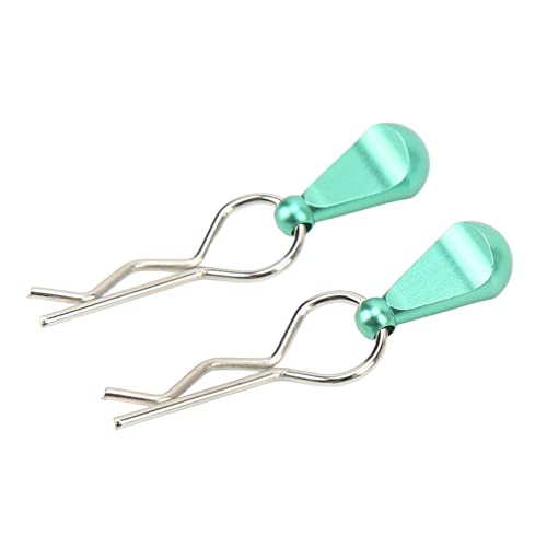 RC Car Body Clips Pull Tabs1/1 RC Body Clips Pins with Pull TabsBody with Tabs for 1/8 Car, /1RC Pins Tabs High Strength 4Pcs Great Durability (Green) - color: Green