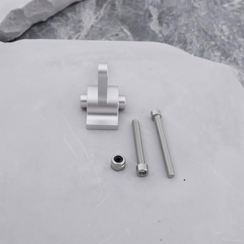 RC Car Rear Upper Link Riser Compatible with Axial SCX10 III AR45P 1/10 RC Crawler LCG Chassis DIY (Silver) - color: Silver