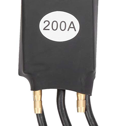 200A Electric Brushless Motor Controller,ESC Brushless Water Cooled Electric Speed Controller ESC for RC Boat Airboat Model