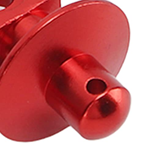 plplaaoo Aluminum RC Car Body Post 2Pcs Shell Holder Mounts for Mini E Revo Slash 1:16 Scale RC Upgrade Parts Accessories Blue (Red) - color: Red