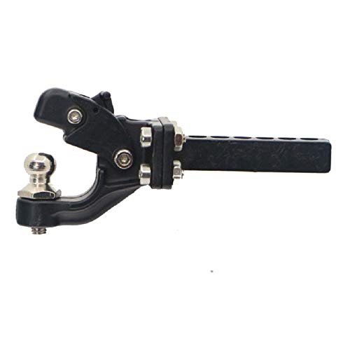 Share Goo Metal 1/10 RC Hitch Trailer Hook Simulation Climbing Tow Shackles Compatible with Traxxas TRX-4 90046 90047 SCX10 1/10 RC Crawler Car