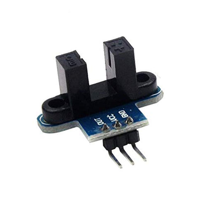 DAOKI 5Pcs Speed Measuring Sensor IR Infrared Slotted Optical Optocoupler Module Photo Interrupter Sensor for Motor Speed Detection or Arduino with Encoders