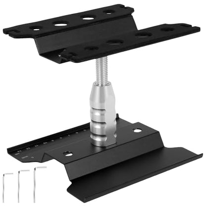 RC Car Repair Work Stand, Aluminum Alloy RC Car Repair Workstation, Adjustable Height RC Crawler Car Work Stand for 1/8 1/10 1/12 Scale RC Crawler Monster Truck