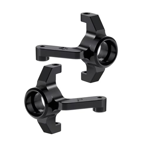 for Losi Micro-B 2WD 1/24 1Set Aluminum Alloy Front Steering Knuckles RC Car for Buggy Upgrade Parts RC Steering Knuckles Cup