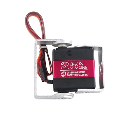 RDS3225 Servo 25KG 270 Degree High Torque Waterproof Robot Arm Servo U Mount RC Digtal Servo for DIY Baja Car 1/8 1/10 Scale Crawler - size: 25KG 270°