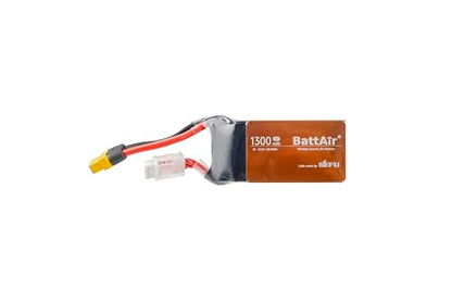 ISDT Charger Bundle: K2 AIR AC 200W DC 500Wx2 Dual Channel LiPo Smart Balance Charger & 6S 80C 1300mAh Smart Battery for RC Car Plane FPV Drone (2 Packs)