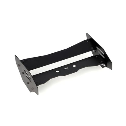 LCX Racing RC Car CNC Machined Aluminum Rear Wing for RC Truck Arrma 1/8 Typhon, Upgrades Parts Accessories