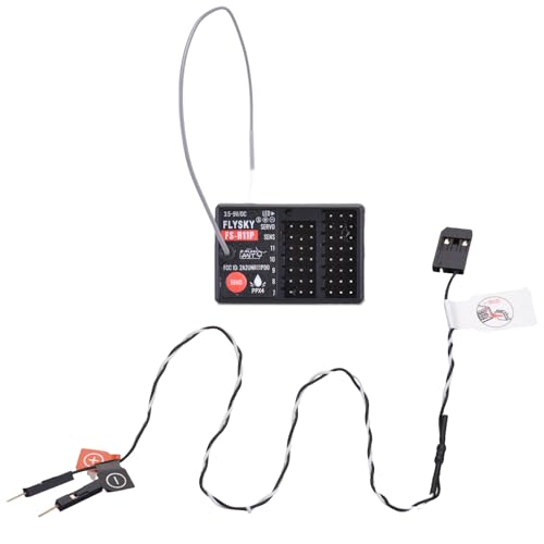Flysky FS-R11P Receiver 11CH ANT Receiver PWM/PPM/S.Bus/i‑Bus | ANT Protocol, 11 Channel 4096‑step. PWM/PPM/S.BUS/i‑BUS. Smart Failsafe: Hold or Preset