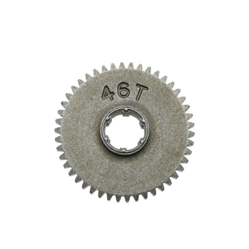 16101 PRO 16102 PRO 16103 PRO RC Car Brushless Metal Upgrade Parts Parts Brushless Motor Gear Drive Shaft(46T Main Gear) - color: 46T Main Gear