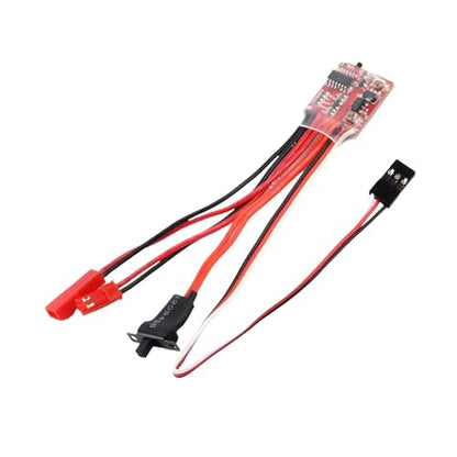 10A / 20A / 30 a Bidirectional Brushed ESC with Brake/Not Brake Mode Brushed Speed Controller for Remote Car Boats Projects Regulation - color: 10a