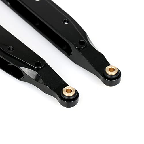 KYX Racing Stainless Steel Rear Trailing Arms Linkage Link Set Upgrades Accessories for RC Crawler Car Axial RBX10 RYFT