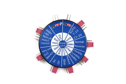 RC Electric Speed Controller (ESC) Programming Card for RC Electric Parts ESCs - style: ESC Programmer Uni-Directional