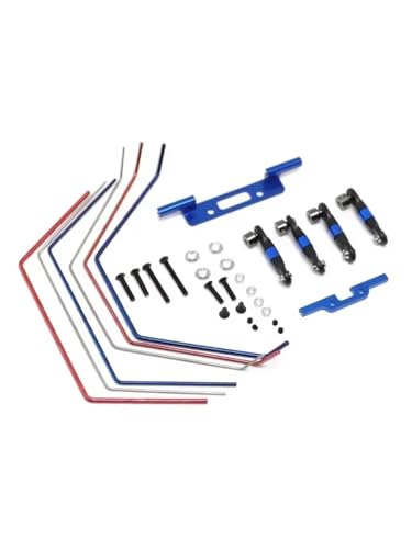 RC Car Parts Compatible with Traxxas for Slash 2WD 1/10 RC Car Upgrades Parts Accessories Front and Rear Wide Sway Bar Anti Roll Bar Kit