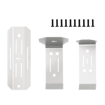 45# Steel Chassis Skid Plate Portector Defend for 1/16 Mini Maxx Minimaxx 4WD RTR RC Car Upgrades Part