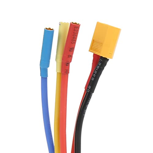 120A RC Brushless ESC and with Programmable Features 9th Acceleration XT60 Plug Ideal for 10 and 8 RC Car Enthusiasts and Hobbyists