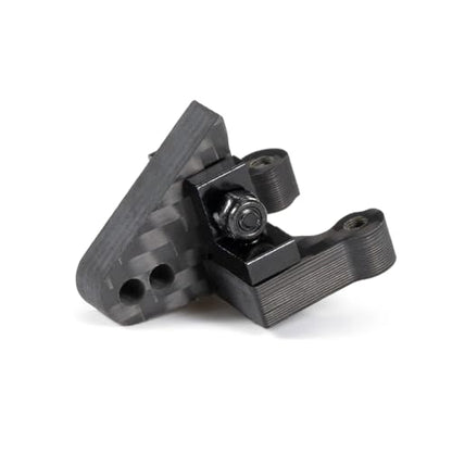Carbon Fiber Rear Upper Link Riser UTB10 Anti Squat Mount for Axial Capra Portal Axle 1/10 RC Crawler LCG Chassis Comp Builds (Single Riser)