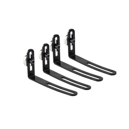 RC Crawlers Components For Axial For SCX10 90046 D90 RC Car Shell Body Mount Metal L-Bracket With Magnet 1:10 RC Crawler Car Parts Replacement Accessories