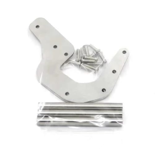 RC Bumper For LOSI For LMT 4WD 1/10 RC Car Stainless Steel Front Bumper Solid Axle Monster Truck For Buggy Upgrade Parts Repair Accessories