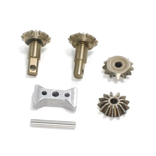 for Traxxas for Slash 4x4 for Stampede for Rustler for Hoss HQ727 Gears 6882X Metal Differential Gear Set Output Gears RC Car Repair Kit