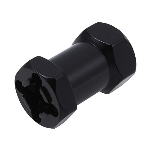 Aluminum 12mm Hex Wheel Hub Wheel Spacers 20mm Offset Extension Drive Adapter for 1/10 SCX10 II Gen7 Gen8 D90 RC Truck (20mm) - size: 20mm