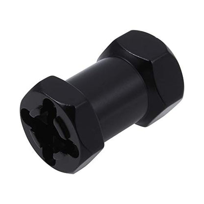 Aluminum 12mm Hex Wheel Hub Wheel Spacers 20mm Offset Extension Drive Adapter for 1/10 SCX10 II Gen7 Gen8 D90 RC Truck (20mm) - size: 20mm
