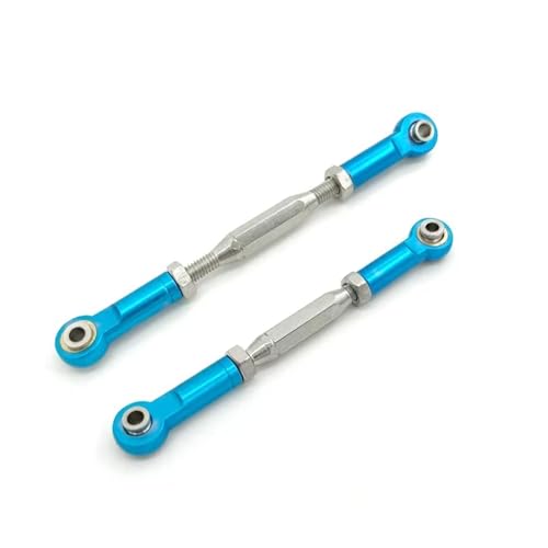 RC Car Replacement for Traxxas for Slash 4X4/2WD 1/10 1 Set Aluminum Turnbuckle Camber Link End Adjustable Kit RC Car Upgrade Parts(Blue 2) - color: Blue 2