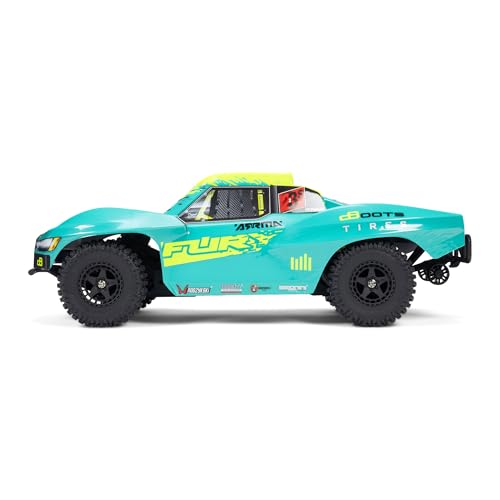 ARRMA RC Truck 1/10 FURY 2wd 223S BLX Brushless Short Course Truck RTR (Battery and Charger Not Included) with DSC, Green, ARA3521T2 - color: Green