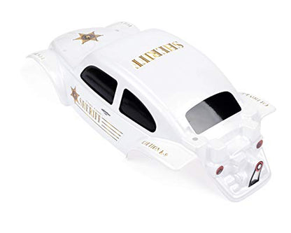 SummitLink Custom Body Police Style Compatible for 1/10 Scale RC Car or Truck (Truck not Included) SSB-PW-01