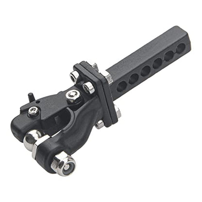 ShareGoo Metal RC Trail Tow Hitch Trailer Hook & Simulation M3 Ball Buckle Link Component Compatible with Traxxas TRX4 90046 90047 Axial SCX10 1/10 RC Crawler (RC Hook & Coupler)