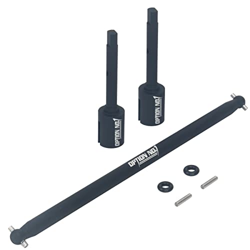 Aluminum Drive Propeller Shaft and Joint Set for Tamiya TT-02 TT-02B RC Car Upgrade Parts #54501#54502