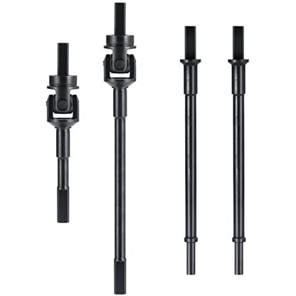 1 Set Front Rear CVD Drive Shafts Metal Axle Driveshafts for Axial SCX10-III AXI03006 AXI03027 1/10th RTR RC Crawler Car
