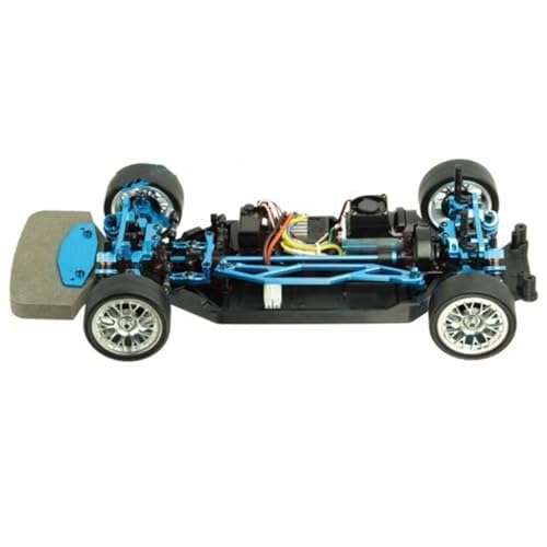 for Tamiya for TT-02 1/10 Blue DIY Metal Steering Assembly with Bearing RC Upgrade Parts Accessories RC Car Repair Kit