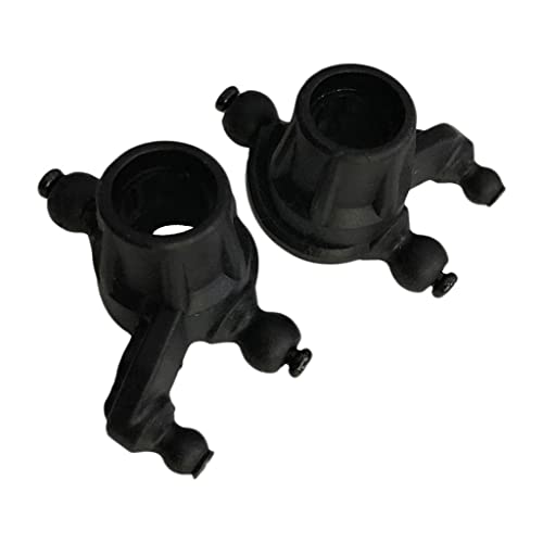 1/16 RC Front Steering Hub Compatible with XLH 9130/9136/9137, 2 Pack Iron Upgrades for Buggy Car