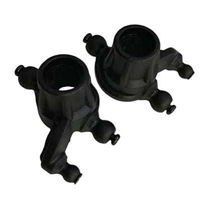 1/16 RC Front Steering Hub Compatible with XLH 9130/9136/9137, 2 Pack Iron Upgrades for Buggy Car