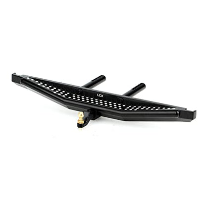 LCX Racing 1/10th RC Crawler Car Alloy Rear Bumper for TRX4 Axial SCX10 II 90046, Upgrades Parts Accessories