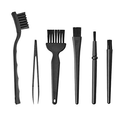 ELANE 6 Pcs Small Cleaning Brushes for Tight Spaces,Brushes for Cleaning Brush for Electronics,Brush for Cleaning Small Objects
