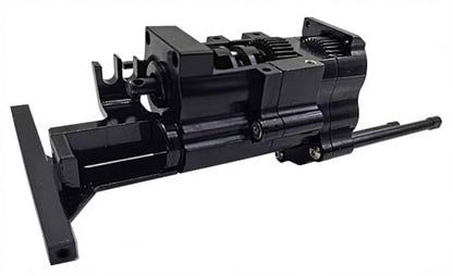 Metal Transmission Gearbox Case with Gear Set & Rod Kit Upgrade for Axial SCX10 Pro 1/10 RC Crawler, Replaces AXI03028.