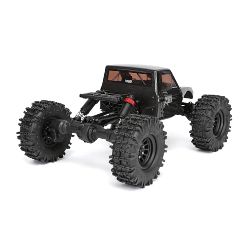 Redcat Racing Ascent-18 APEX, 1/18 Scale Brushless Electric Rock Crawler, Carbon Fiber, 4WD RC Car for Adults with 2.4GHz Radio System (Gray) - color: Gray