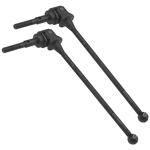 2Pcs ShareGoo Steel CVD Drive Shaft Dogbone Joint Universal Axle Set 92mm Compatible with 1/10 Axial Yeti Rock Racer EXO Terra RC Buggy #AX31135