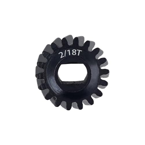 DJX 2/18T Axle Worm Gear Upgrades Part for 1/30 Axial SCX30 Jeep Wrangler JLU Bronco (18T) - size: 2/18T