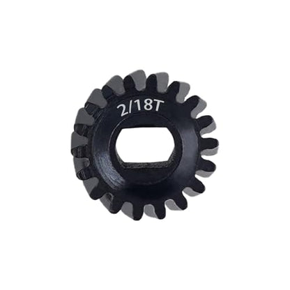 DJX 2/18T Axle Worm Gear Upgrades Part for 1/30 Axial SCX30 Jeep Wrangler JLU Bronco (18T) - size: 2/18T