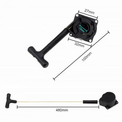 RC Toys Upgrades Parts For HSP 1/8 1/10 For Nitro For Universal Engine Pull Starter Handle Replacement Recoil Start Kit RC Car For Buggy Truck