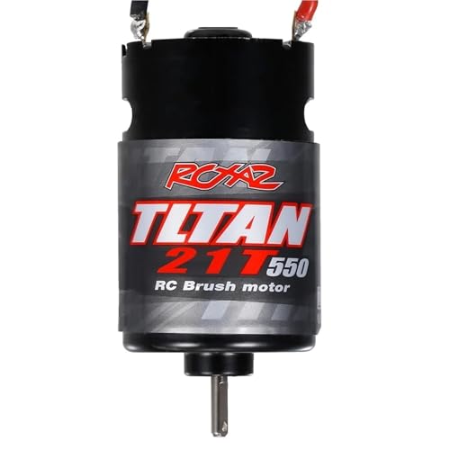 RC Cars Spare Parts for Traxxas for Axial for SCX10 II III AXI03007 90046 for Slash for TRX4 for TRX6 1/10 12T 21T 29T 35T 55T 550 Brushed Motor RC Crawler(21T) - color: 21T