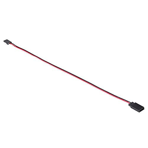 HUIOP Silicone Jacket Servo Extension Cables, 5Pcs Set for JR/FUTABA RC Accessory, Male to Female Connectors
