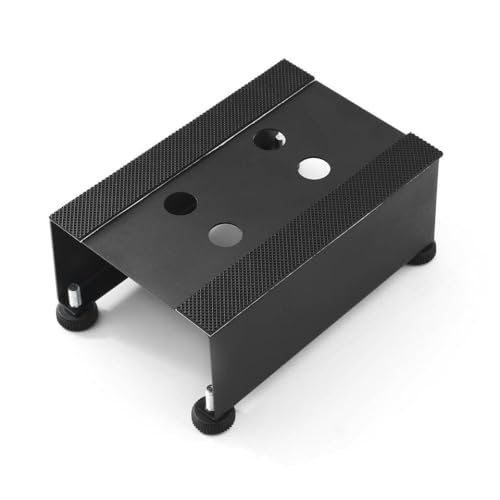 Metal RC Car Work Stand Repair Workstation Platform Display Stand Compatible With 1/8 1/10 1/12 1/14 Scale Cars Trucks and Buggies